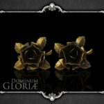 Gloria｜Ode to Rose Handmade Gothic Vampire Diary Retro Old Earrings Simple European and American Style
