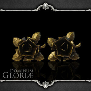 Gloria|Ode to Rose Handmade Gothic Vampire Diary Retro Old Earrings Simple European and American Style